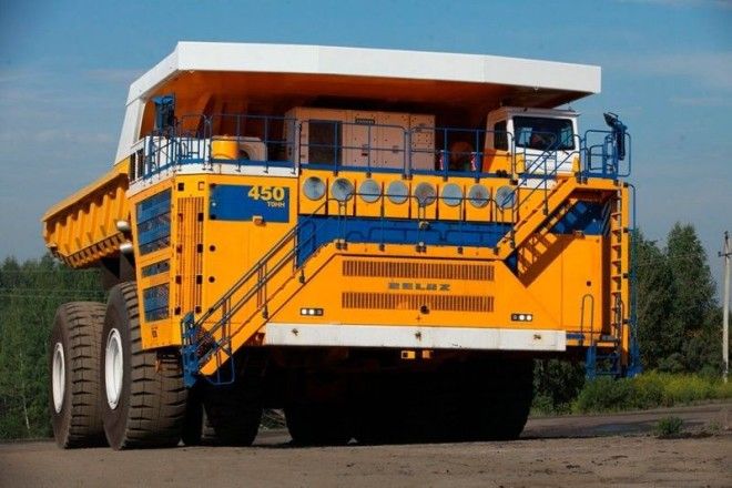 БелАЗ75710 Мегамашины спецтехника техника