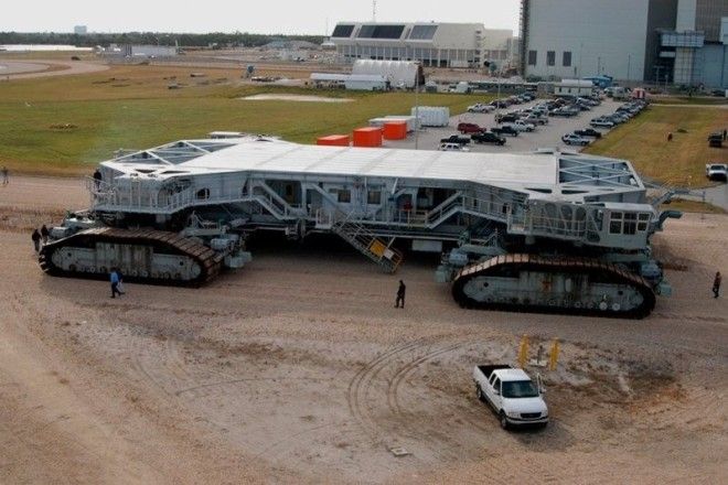 NASA Crawler Мегамашины спецтехника техника