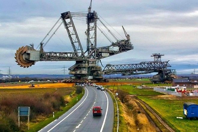 Krupp Bagger 288 Мегамашины спецтехника техника
