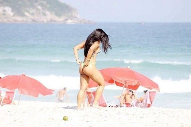 Горячие дамы на пляжах Бразилии девушки отдых позитив фото эротика