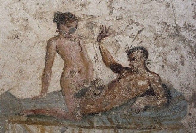 50 оттенков древних Помпеев запрещенные фрески на стенах лупанария