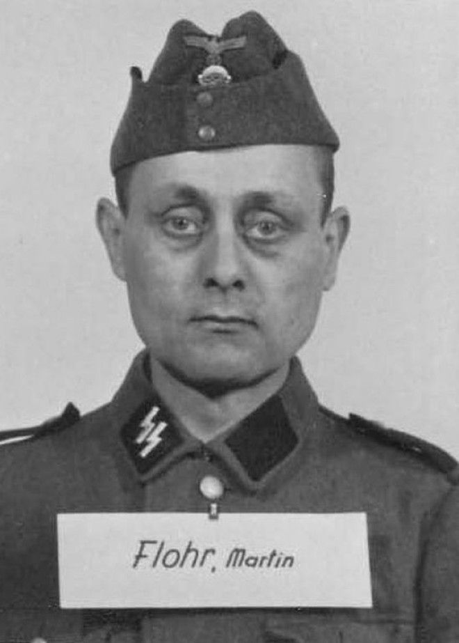 Портреты нацистских охранников Освенцима 19401945 годов