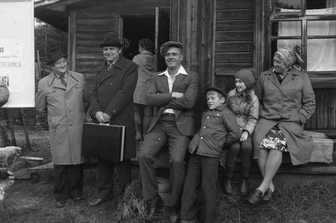 Пора пора порадуемся редчайшие кадры со съемок советских фильмов