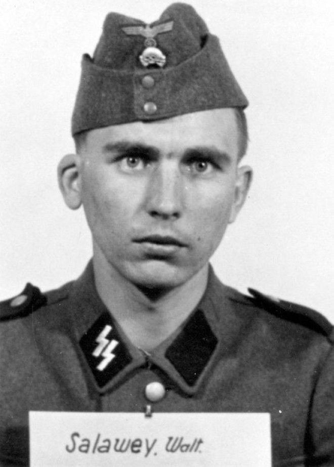 Портреты нацистских охранников Освенцима 19401945 годов