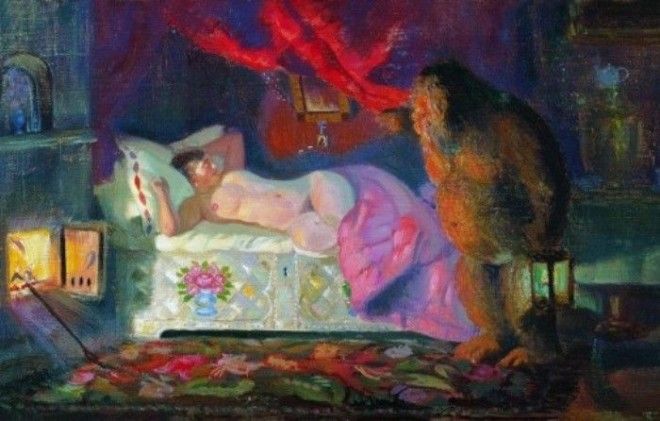 Загадка самой известной картины Кустодиева кем на самом деле была Купчиха за чаем