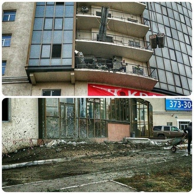 В Самаре поднимали раствор на 5й этаж Рукожоп мастер от бога рукожопие