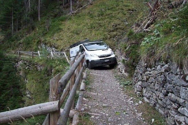По козьей тропе авария мужчина за рулем смешно