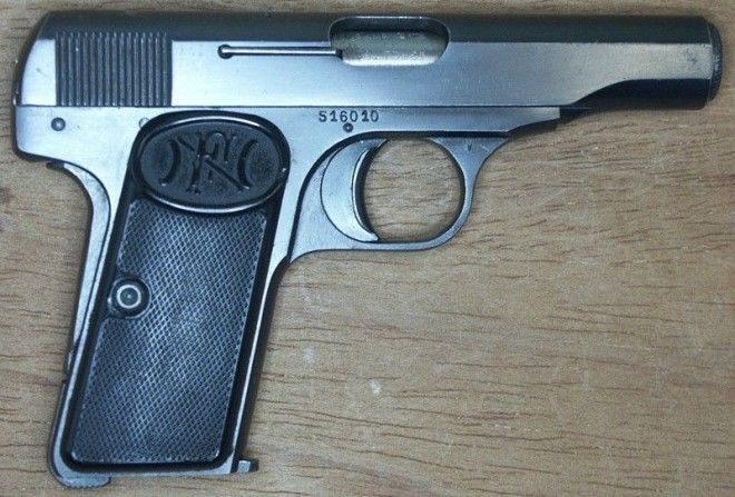 Browning FN Model 1910 Браунинг история оружие