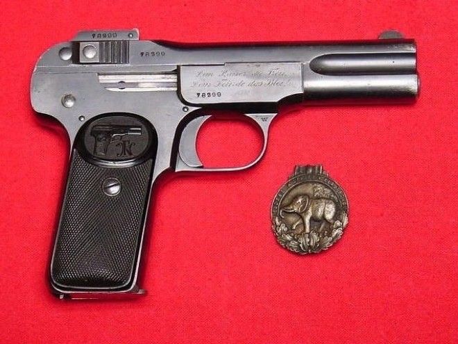 Browning M1900 Браунинг история оружие