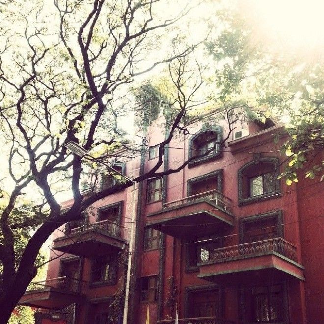 Махараштра Индия балкон балконы красивый балкон