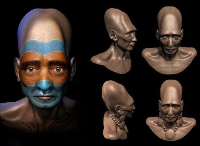 Реконструкция внешности мужчины культуры Паракас. | Фото: pinterest.com. Реконструкция внешности мужчины культуры Паракас Фото pinterestcom