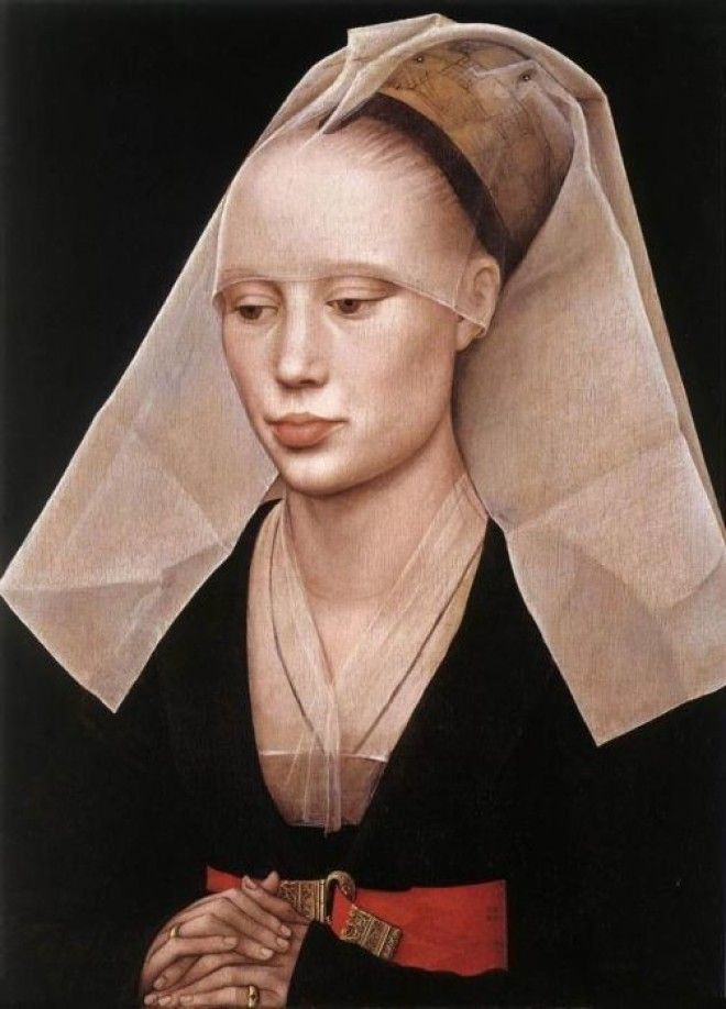 Портрет леди. Рогир ван дер Вейден, 1455 г. | Фото: pinterest.com. Портрет леди Рогир ван дер Вейден 1455 г Фото pinterestcom