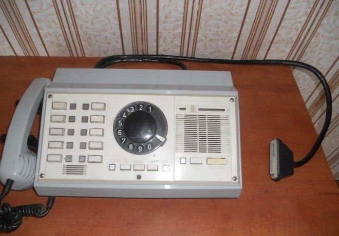 19 Телефонпульт К1151 1987 СССР советские телефоны фото история