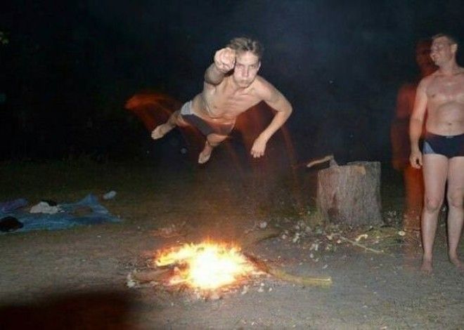 Кадр сделанный за секунду до