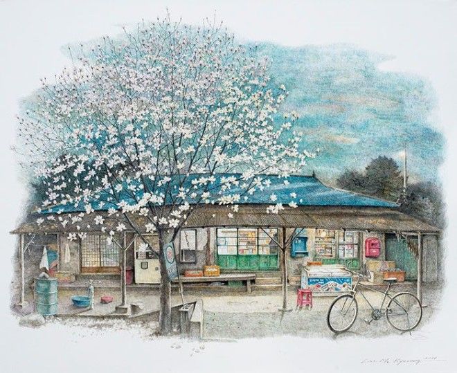Красота в обыденном. Скетчи от Me Kyeoung Lee. Красота в обыденном Скетчи от Me Kyeoung Lee
