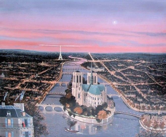 На закате дня Автор Michel Delacroix