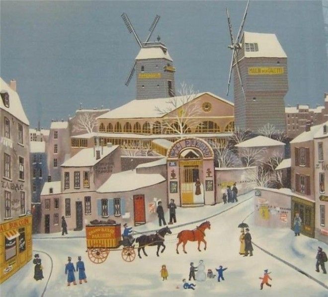 Однажды зимнем днём Автор Michel Delacroix