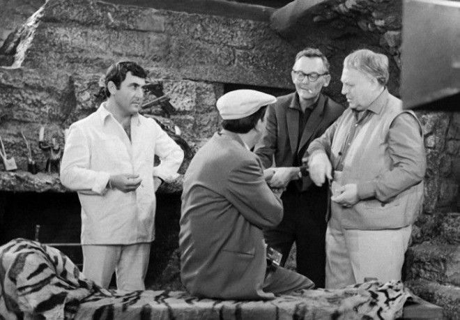 Во время съемок фильма «Бриллиантовая рука», 1968 год. Во время съемок фильма Бриллиантовая рука 1968 год