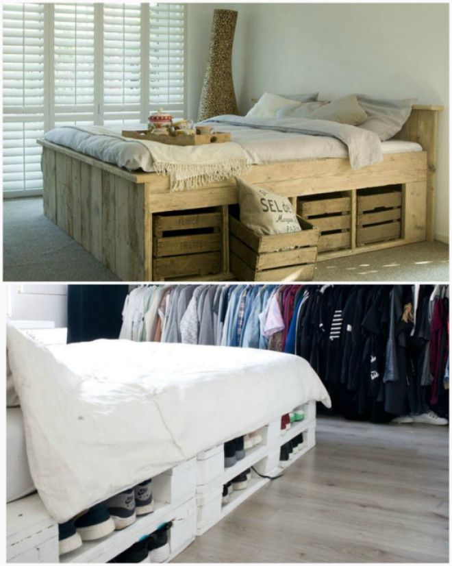 Кровати с местом для хранения вещей