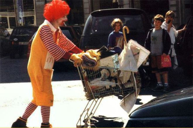 Лицо Макдональдса