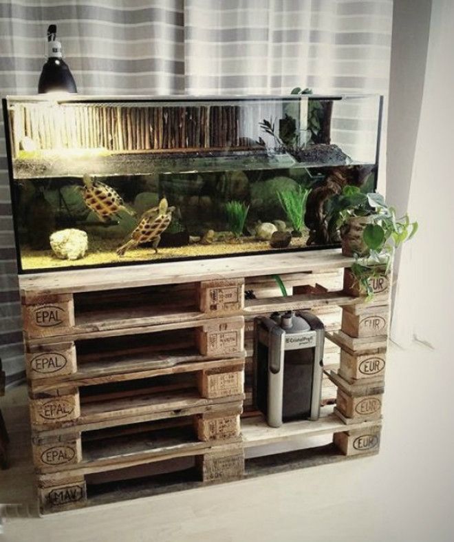 Большая полка под аквариум