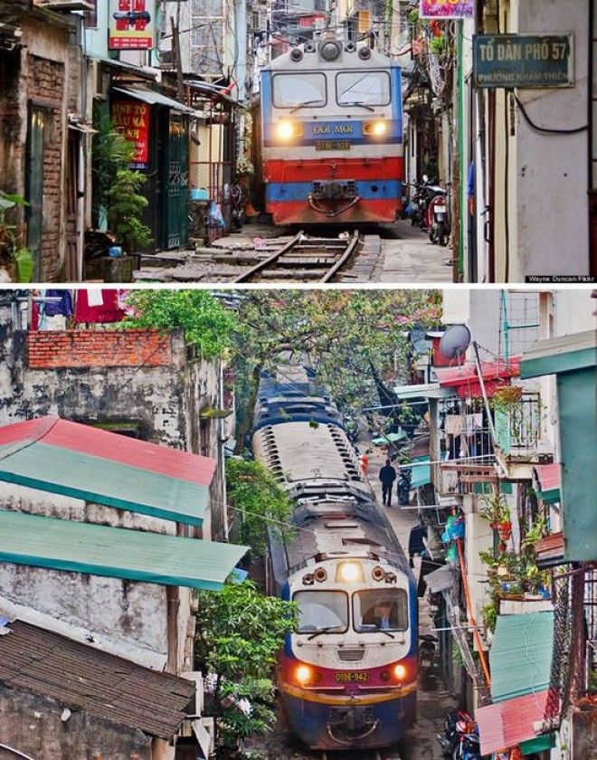 Уникальная ЖД на узкой улице. Уникальная ЖД на узкой улице