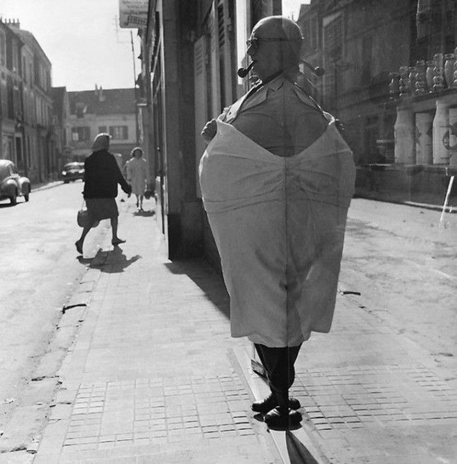 Французское юмористическое фото 1950х забавно рождение жанра смешное фото фотограф