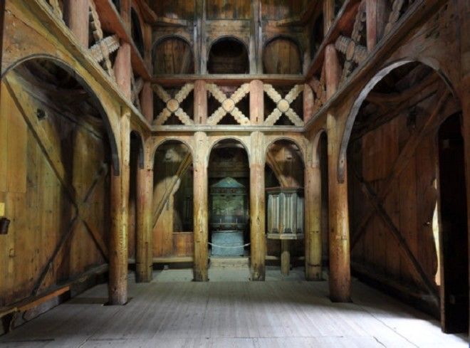 Деревянные храмы Европы возведенные без единого гвоздя