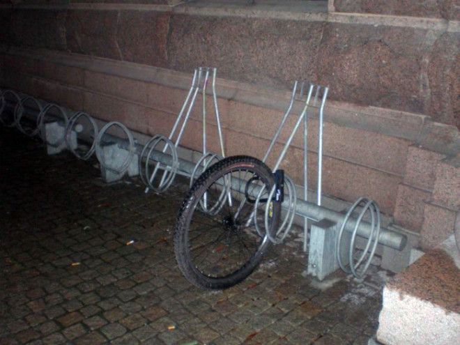 Остатки любимого велосипеда