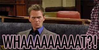 what surprised how i met your mother unexpected barney stinson GIF