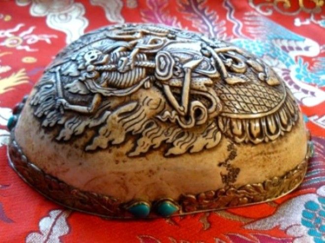 Габала со сложным резным рисунком и инкрустацией Фото thelegendsru