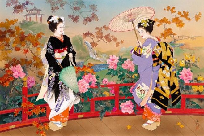 Работа художницы Haruyo Morita