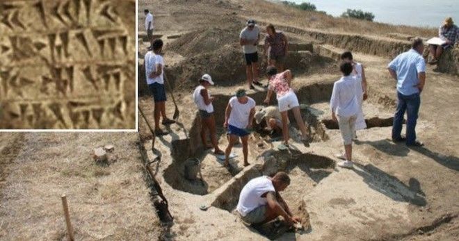 Археологические работы на руинах Фанагории