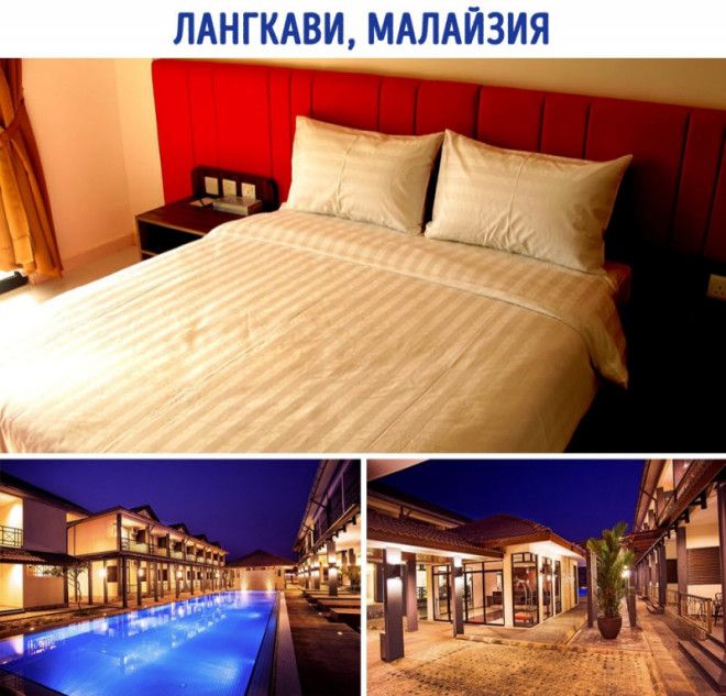 Какой отель можно снять за 50 долларов в разных странах 