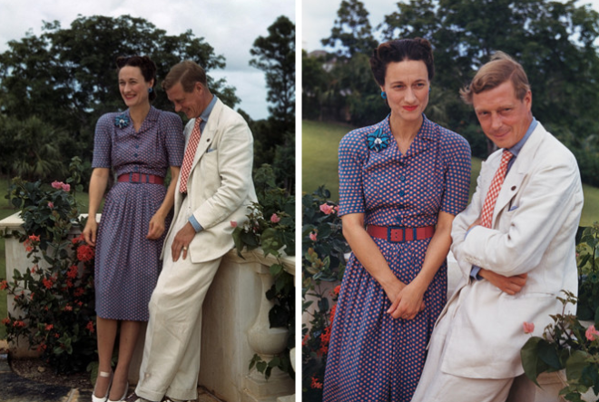 Наследный принц Эдуард VIII и простая американка Уоллис Симпсон