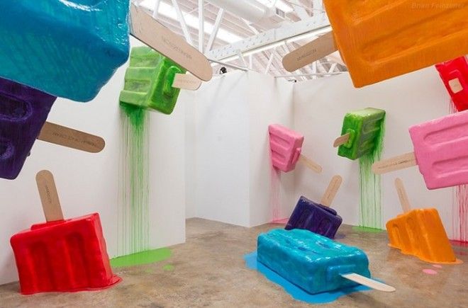 Ну очень аппетитный и привлекательный музей мороженого в ЛосАнджелесе