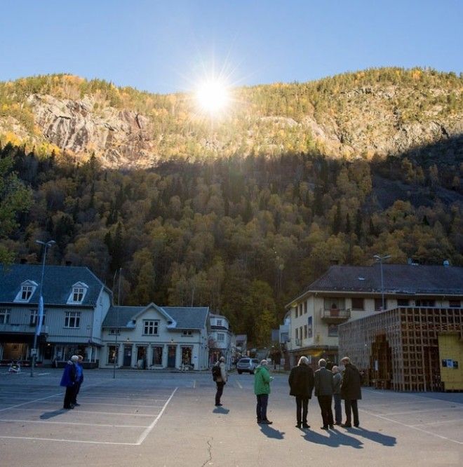 Искусственное солнце над итальянской Виганеллой