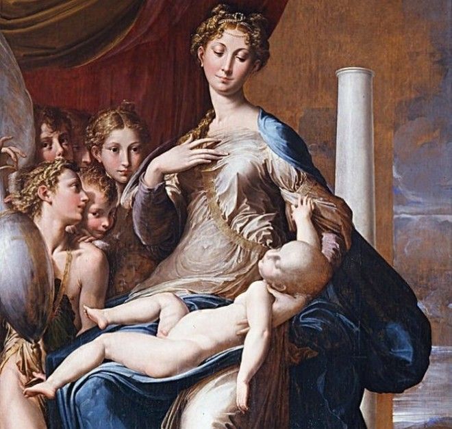 Мадонна с длинной шеей Пармиджанино