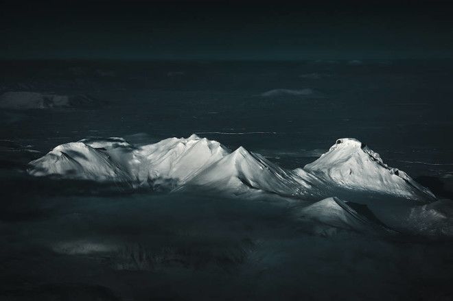 Гора над облаками