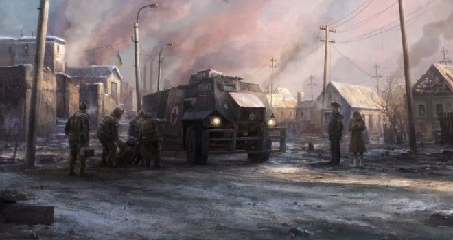 Суровая зима Автор Rado Javor