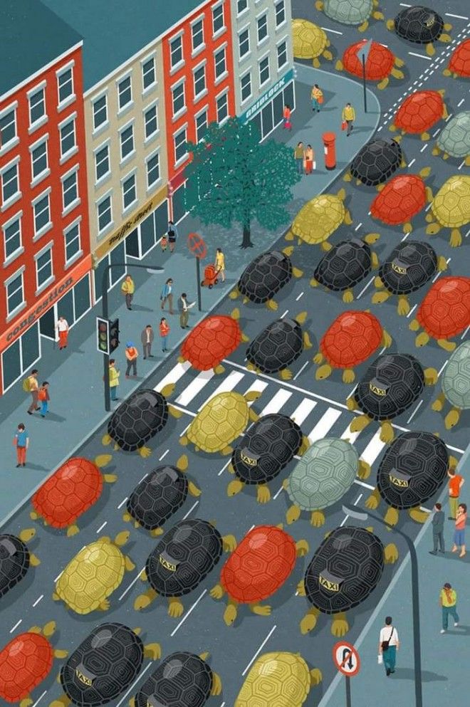 38 саркастичных и очень жизненных иллюстраций о проблемах 21 века