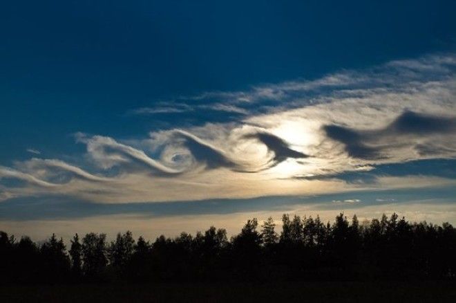 Топ10 самых редких видов облаков