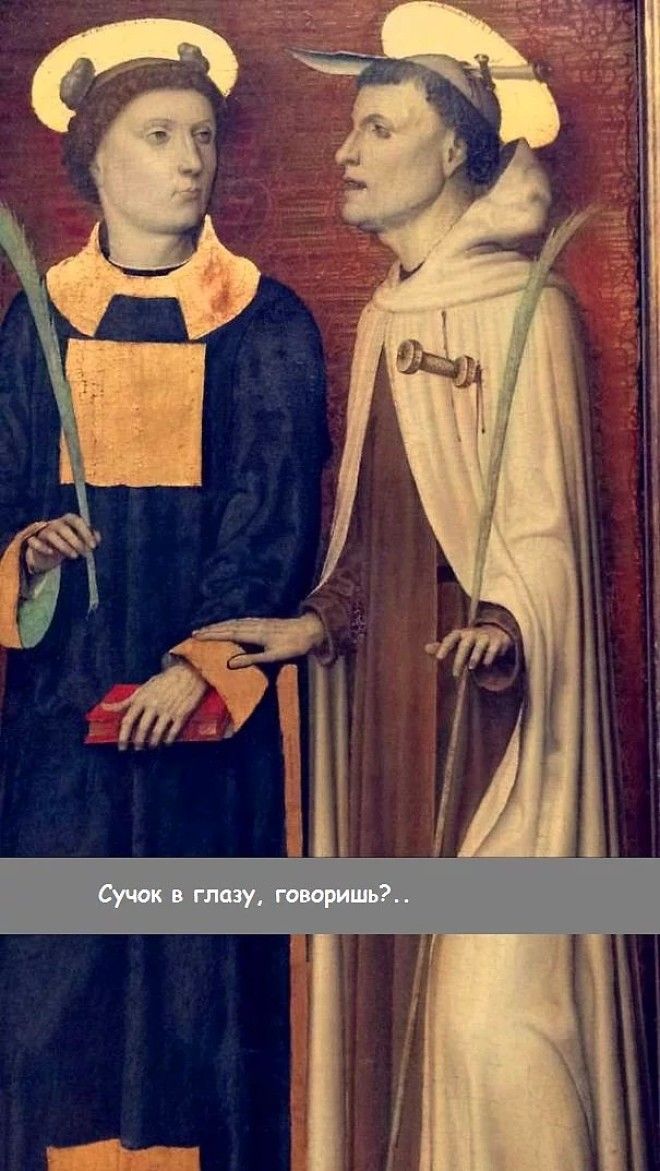 Что на самом деле думают персонажи этих 10 картин