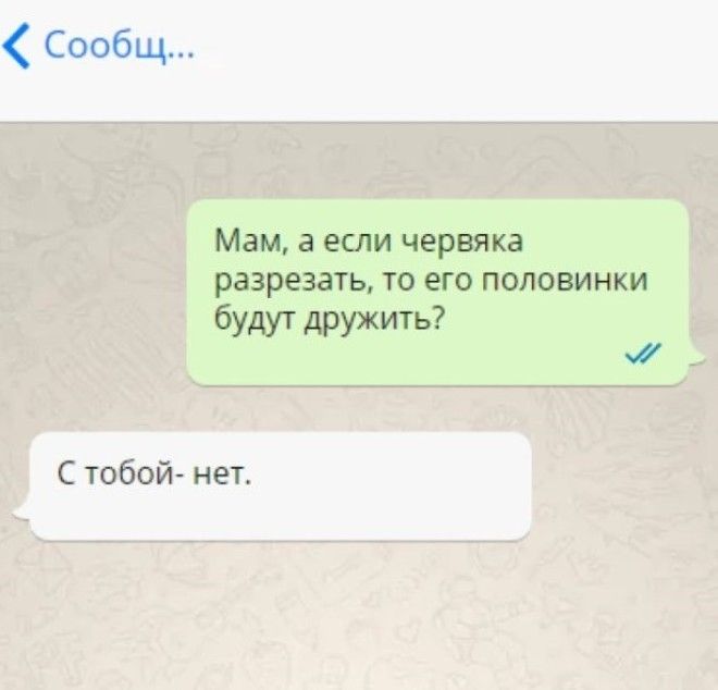 Ох уж эти мамы 10 смешных смспереписок которые рассмешат вас до слез