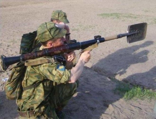 Армейская жизнь суровая и не без казусов