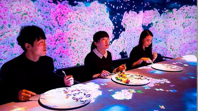 Новое веяние в Японии цифровые рестораны