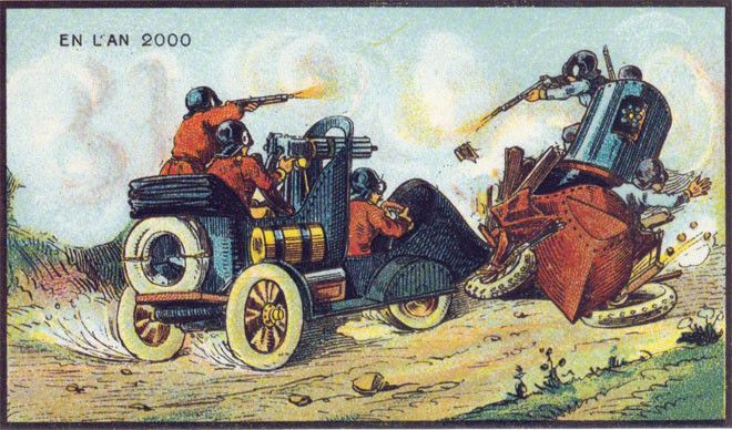 Как люди 100 лет назад представляли себе будущее