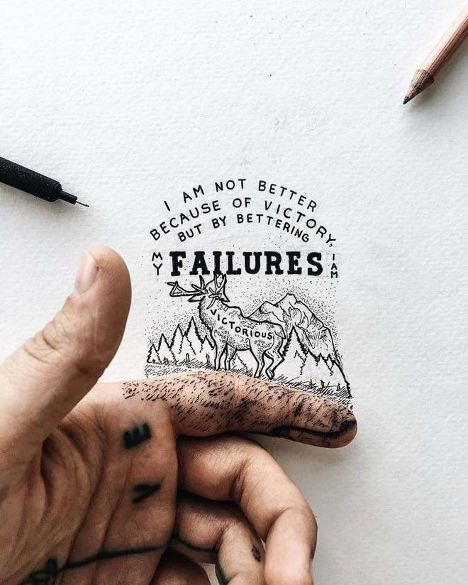 Удивительные миниатюрные иллюстрации