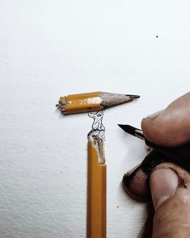 Удивительные миниатюрные иллюстрации