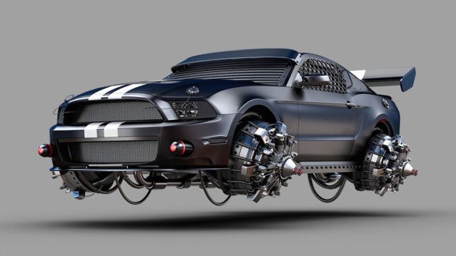 Жомар Машаду потрясающий автомобильный иллюстратор 